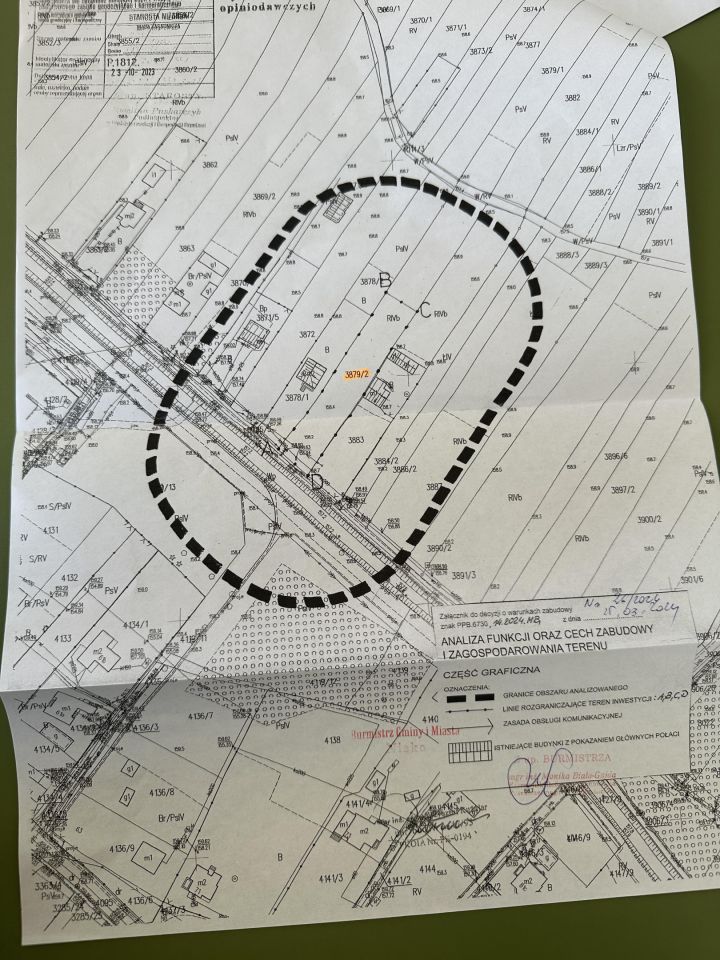 Działka budowlana Nisko Barce, ul. Górna. Zdjęcie 2