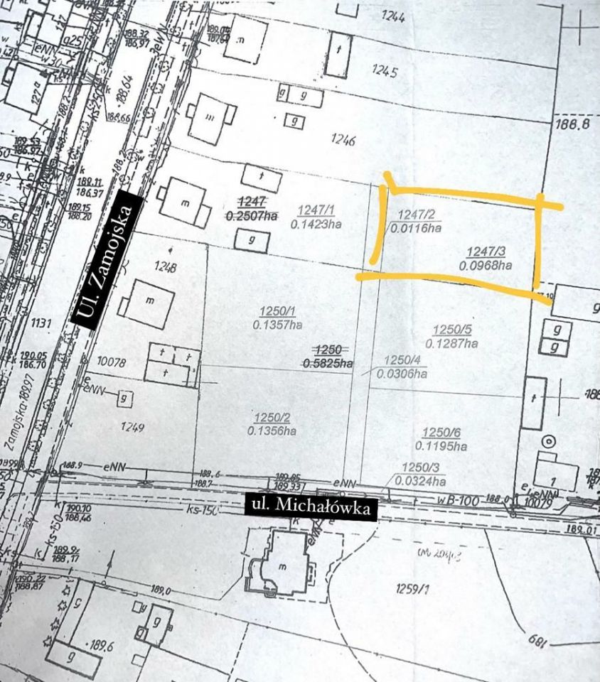 Działka budowlana Hrubieszów, ul. Zamojska. Zdjęcie 2