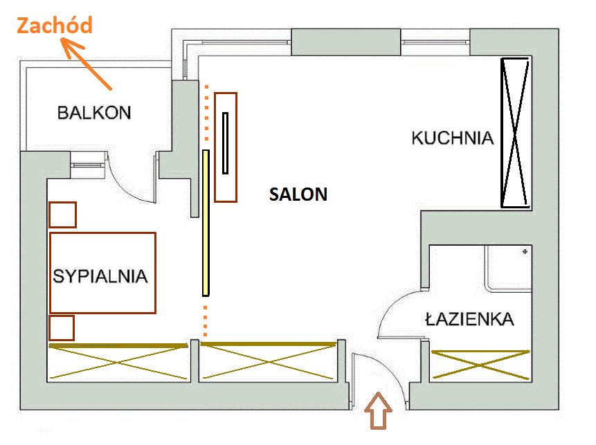 Mieszkanie 2-pokojowe Warszawa Ursynów, al. Komisji Edukacji Narodowej. Zdjęcie 2