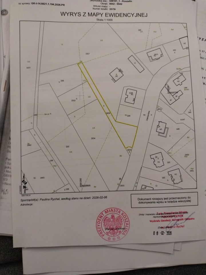 Działka budowlana Koszalin Dzierżęcino, ul. Dzierżęcińska. Zdjęcie 2