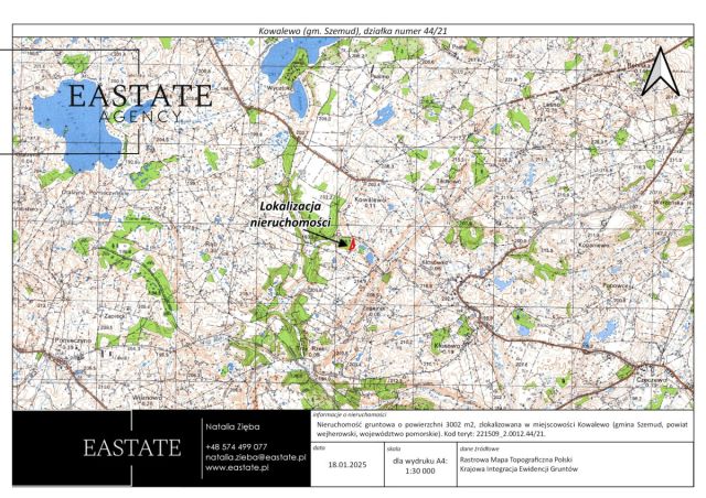 Działka budowlana Kowalewo, ul. Na Zagajnik. Zdjęcie 4