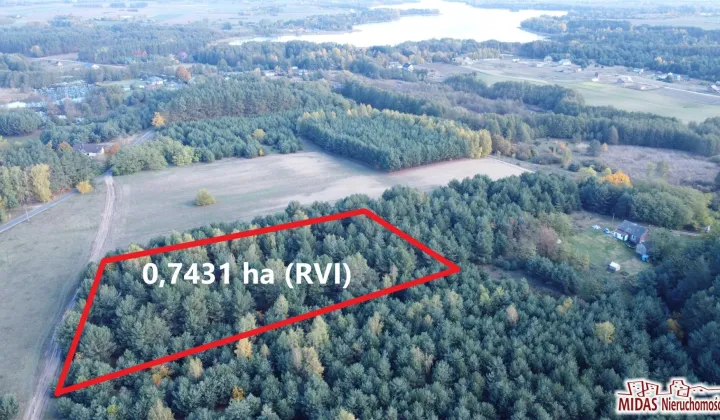 Działka rolna Stawiska Wymysłowo