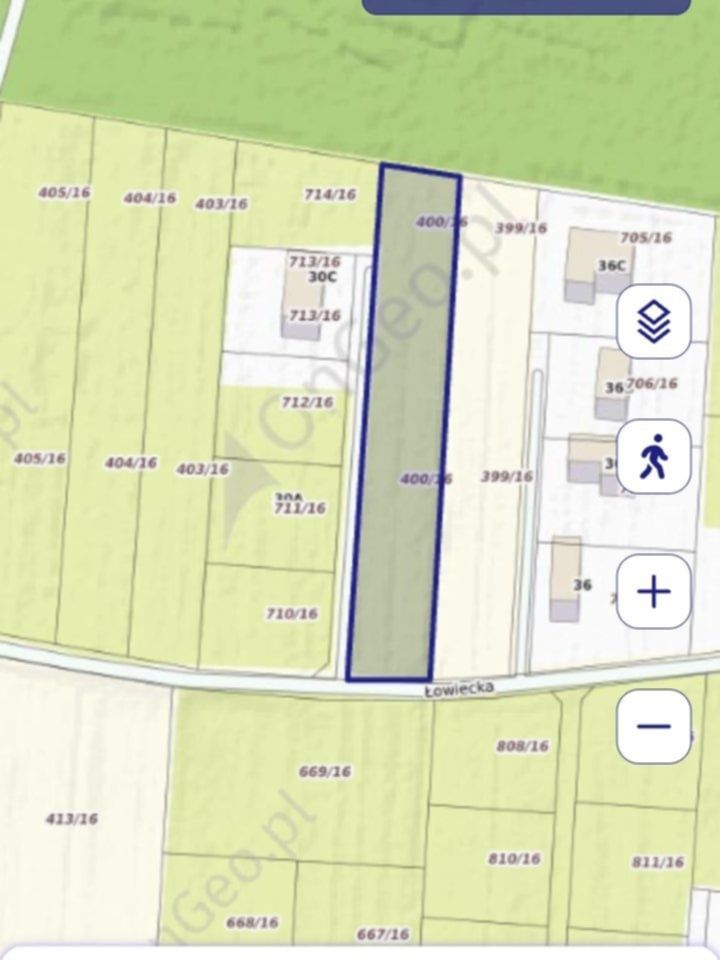 Działka budowlana Frydek, ul. Łowiecka. Zdjęcie 2