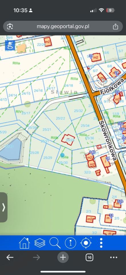 Działka budowlana Lublin Sławin, ul. Skowronkowa