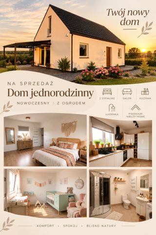 dom wolnostojący, 3 pokoje Mikołajki Pomorskie, -. Zdjęcie 1
