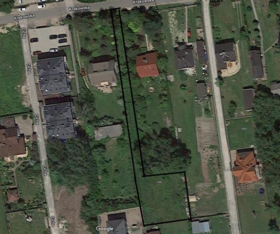 Działka budowlana Sulejówek Miłosna, ul. Krakowska. Zdjęcie 1