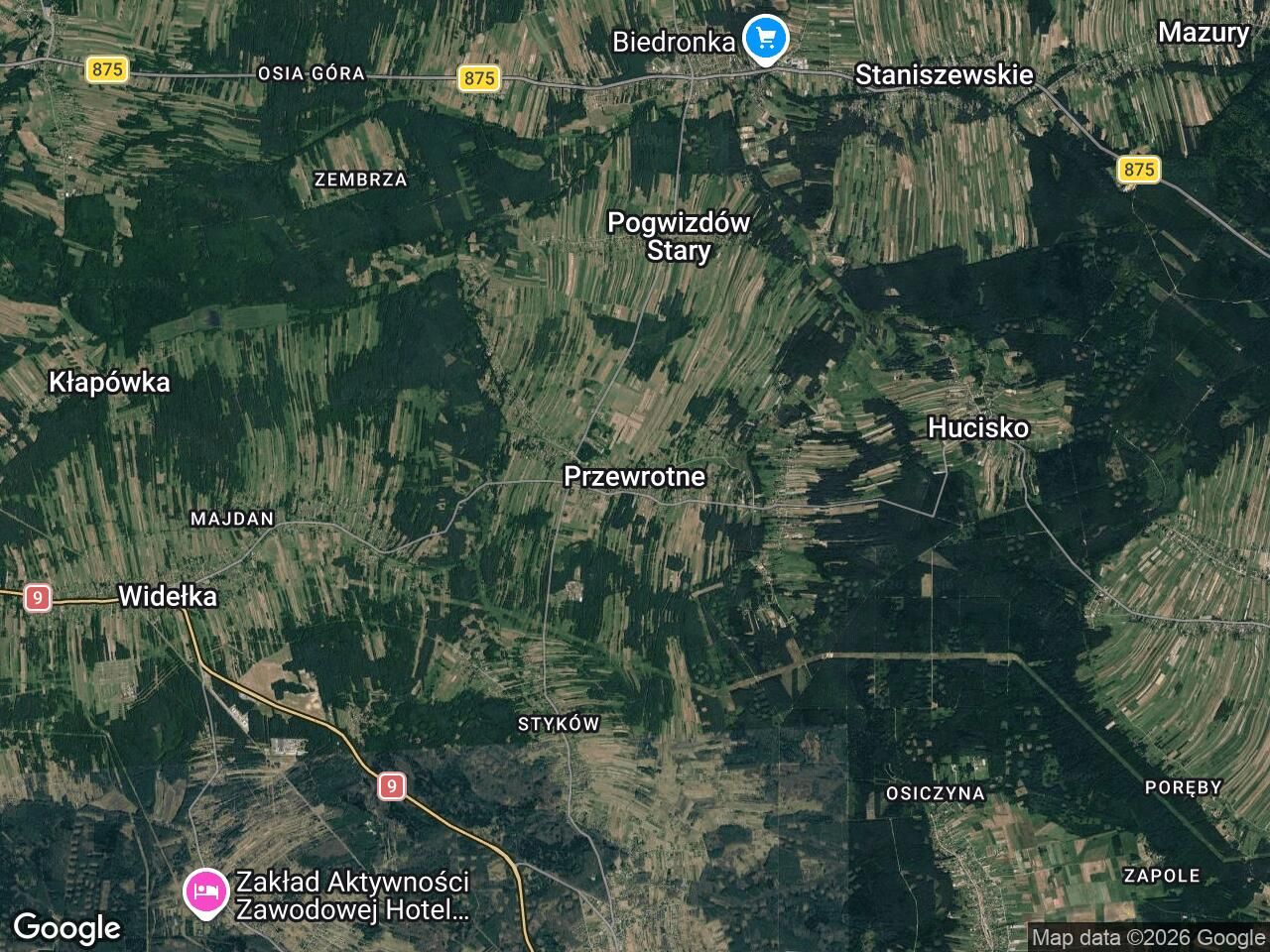 Działka budowlana Przewrotne. Zdjęcie 1