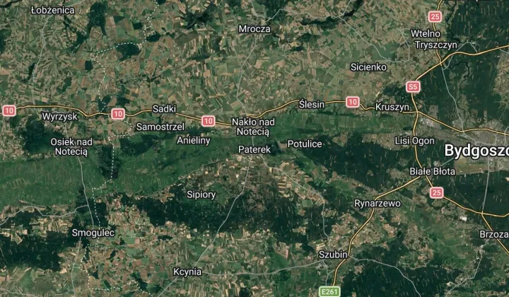 Działka rolna Paterek