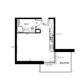 Mieszkanie 1-pokojowe Tychy Paprocany. Zdjęcie 3