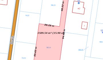 Działka budowlana Orzesze Zawada, ul. Skłodowskiej