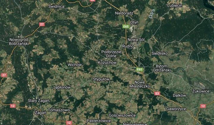 Działka budowlana Kożuchów