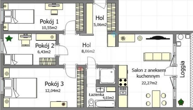 Mieszkanie 4-pokojowe Warszawa Ursynów, ul. Puszczyka. Zdjęcie 19