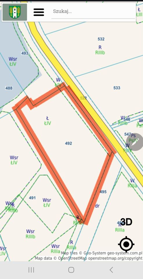 Działka rolna Uher. Zdjęcie 3