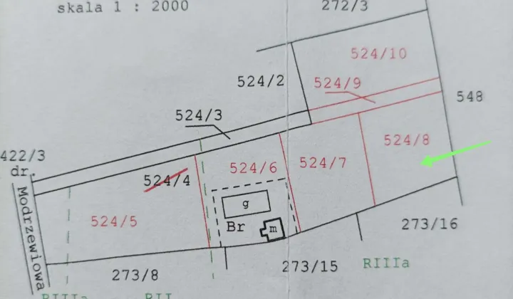 Działka budowlana Jakubowice Konińskie, ul. Berberysowa