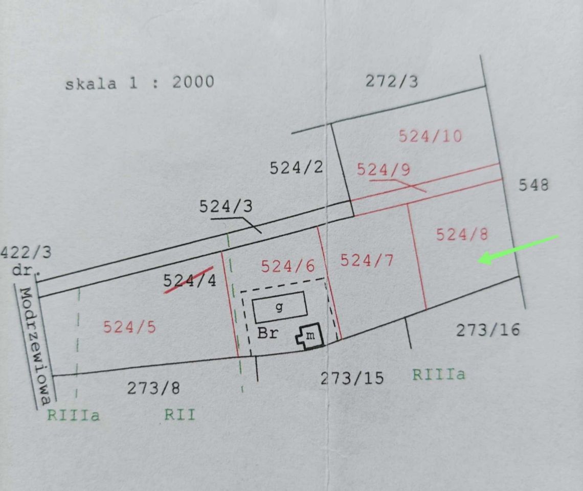 Działka budowlana Jakubowice Konińskie, ul. Berberysowa