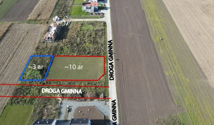 Działka budowlana Kobierzyce, ul. Konwaliowa