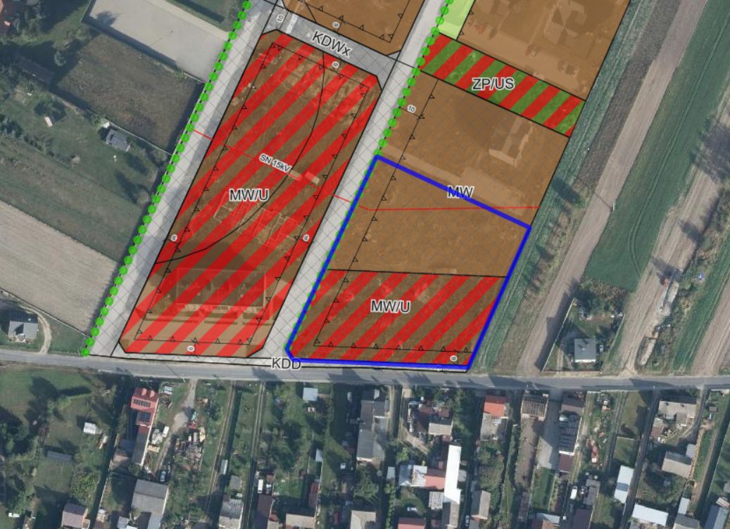 Działka inwestycyjna Bolewice, ul. Tylna. Zdjęcie 2