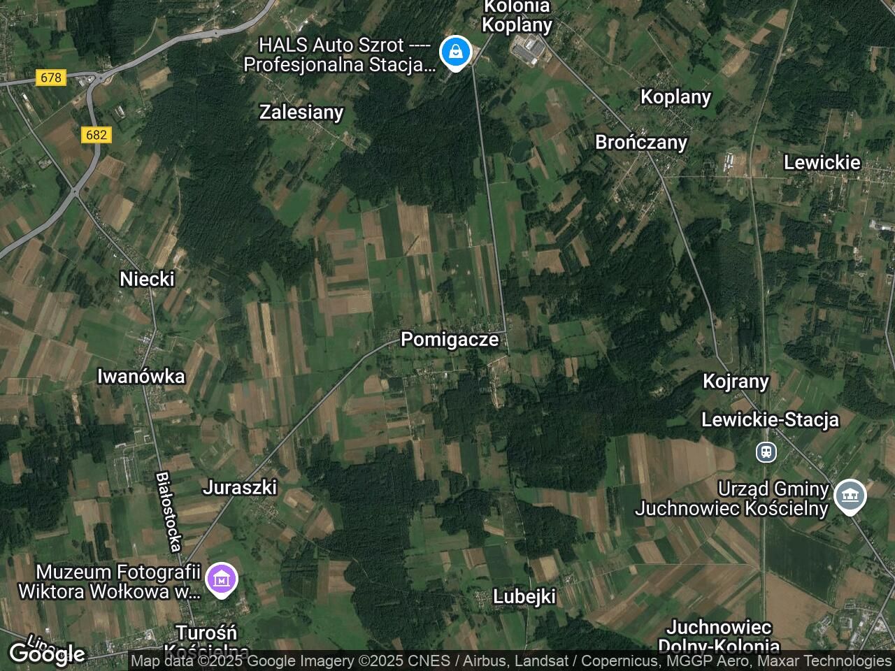 Działka rolno-budowlana Pomigacze