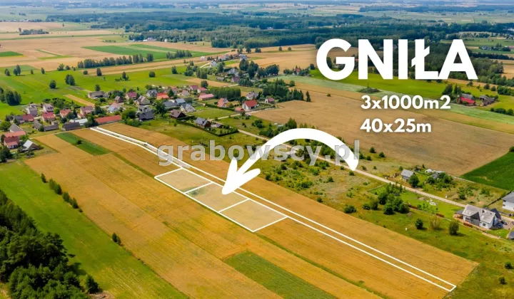 Działka budowlana Gniła