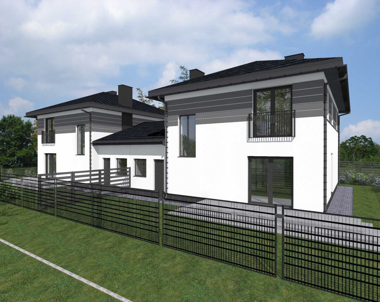 bliźniak, 3 pokoje Dłużka. Zdjęcie 2