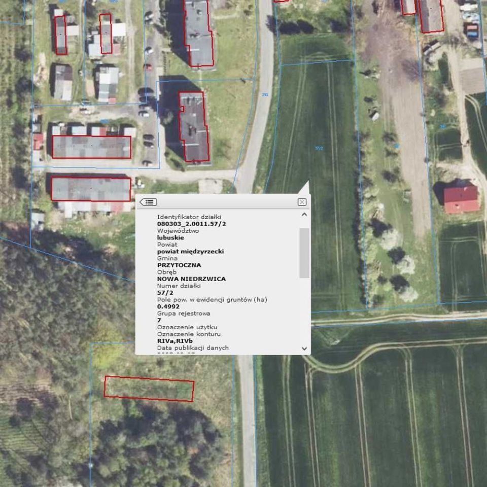 Działka rolno-budowlana Nowa Niedrzwica. Zdjęcie 2