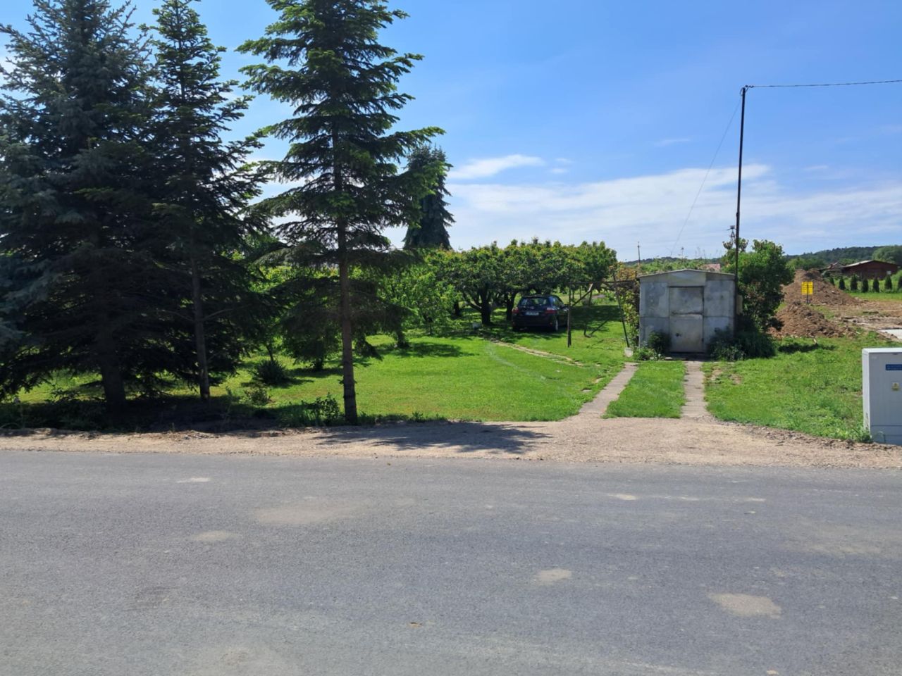 Działka rolno-budowlana Łęka