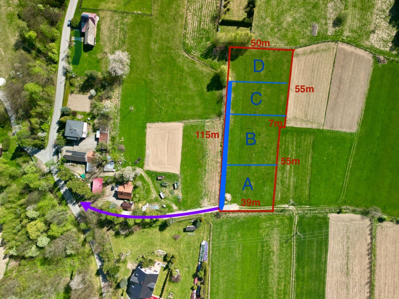 Działka budowlana Gilowice Stary Dwór, ul. Starodworska. Zdjęcie 4