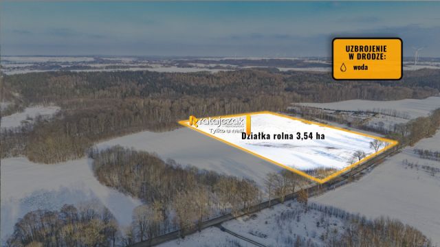 Działka rolna Mierzyno. Zdjęcie 1