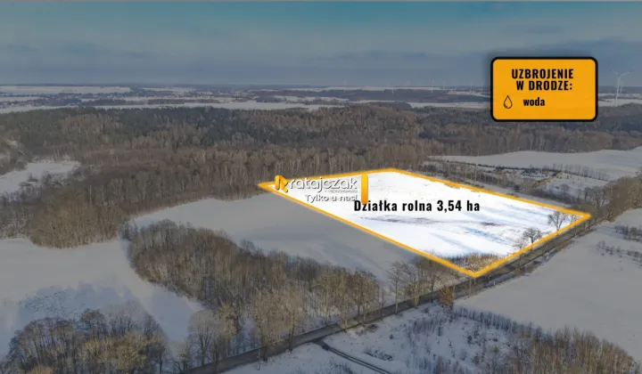 Działka rolna Mierzyno