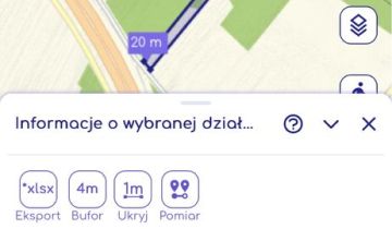 Działka leśna Polesie