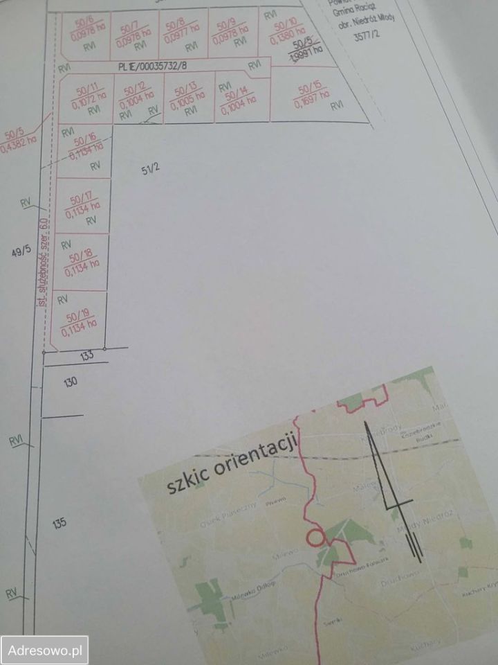 Działka budowlana Milewo. Zdjęcie 4