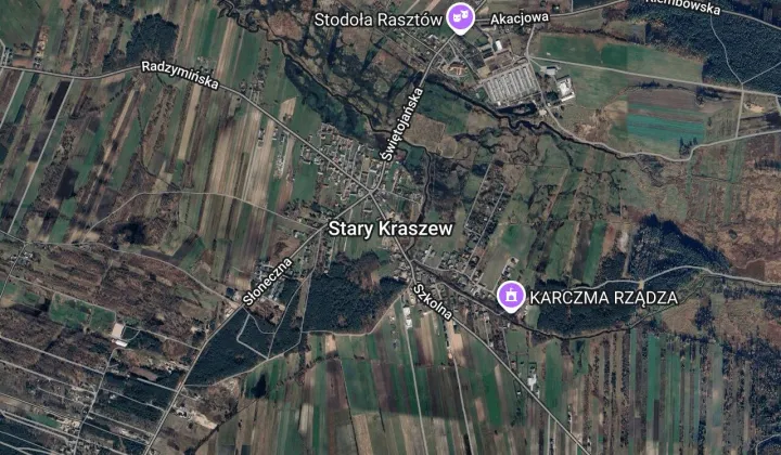 Działka rolna Stary Kraszew