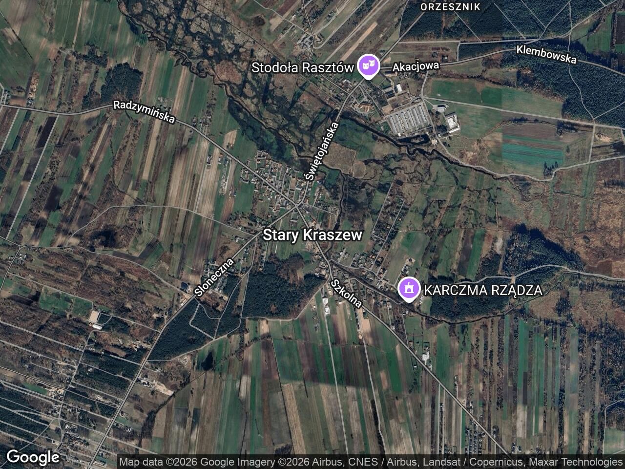 Działka rolna Stary Kraszew. Zdjęcie 1