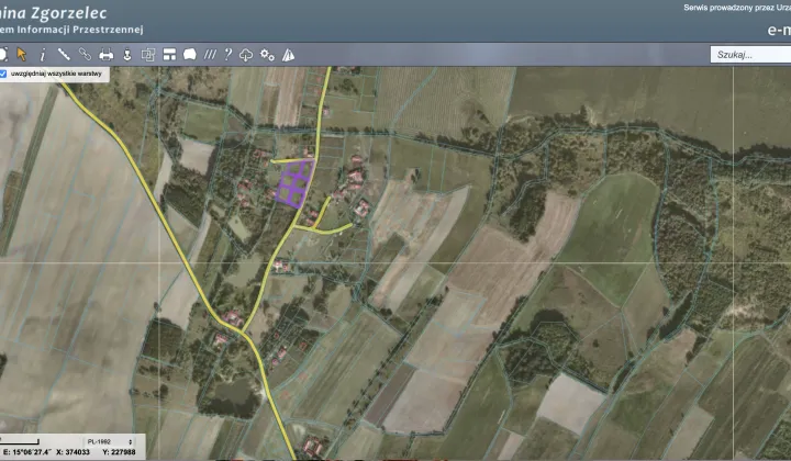 Działka budowlana Trójca