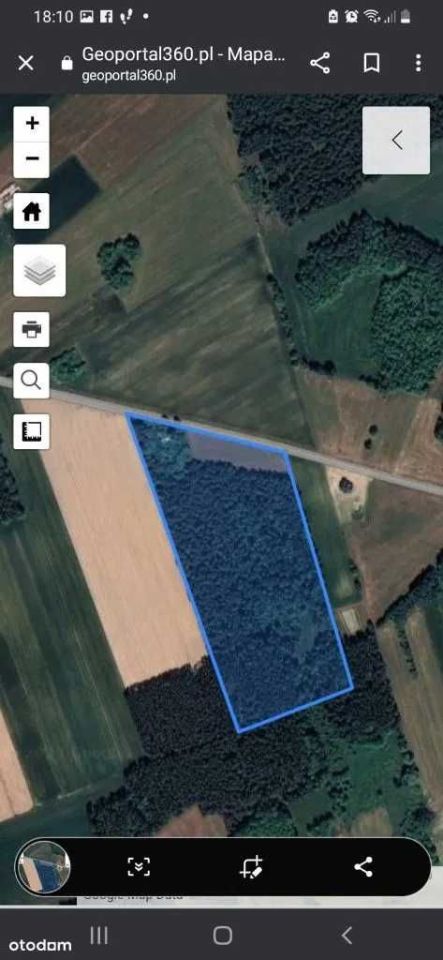 Działka siedliskowa Wysokie Małe. Zdjęcie 5