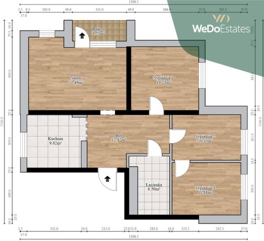 Mieszkanie 4-pokojowe Warszawa Rembertów, ul. Topograficzna. Zdjęcie 14