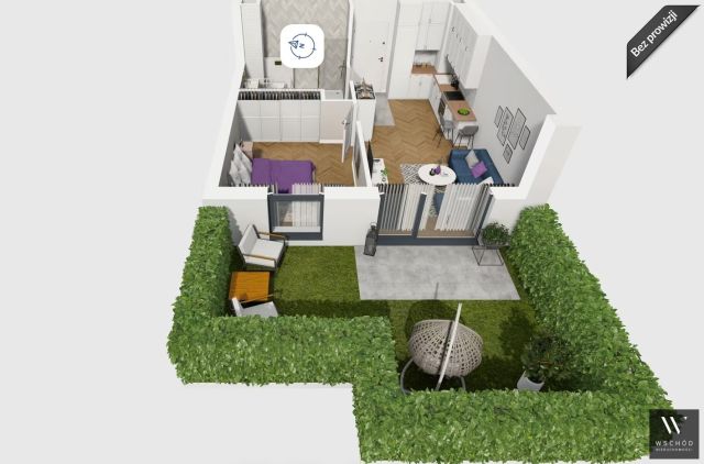 Mieszkanie 2-pokojowe Kraków Prądnik Biały. Zdjęcie 1