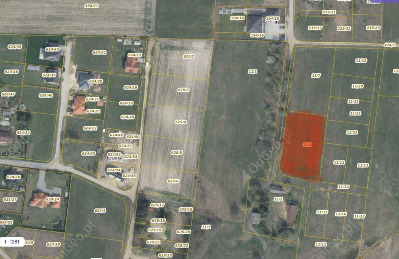 Działka budowlana Białystok Dojlidy Górne, ul. Milowa. Zdjęcie 1