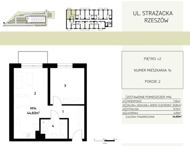 Mieszkanie 2-pokojowe Rzeszów Drabinianka, ul. Strażacka. Zdjęcie 7
