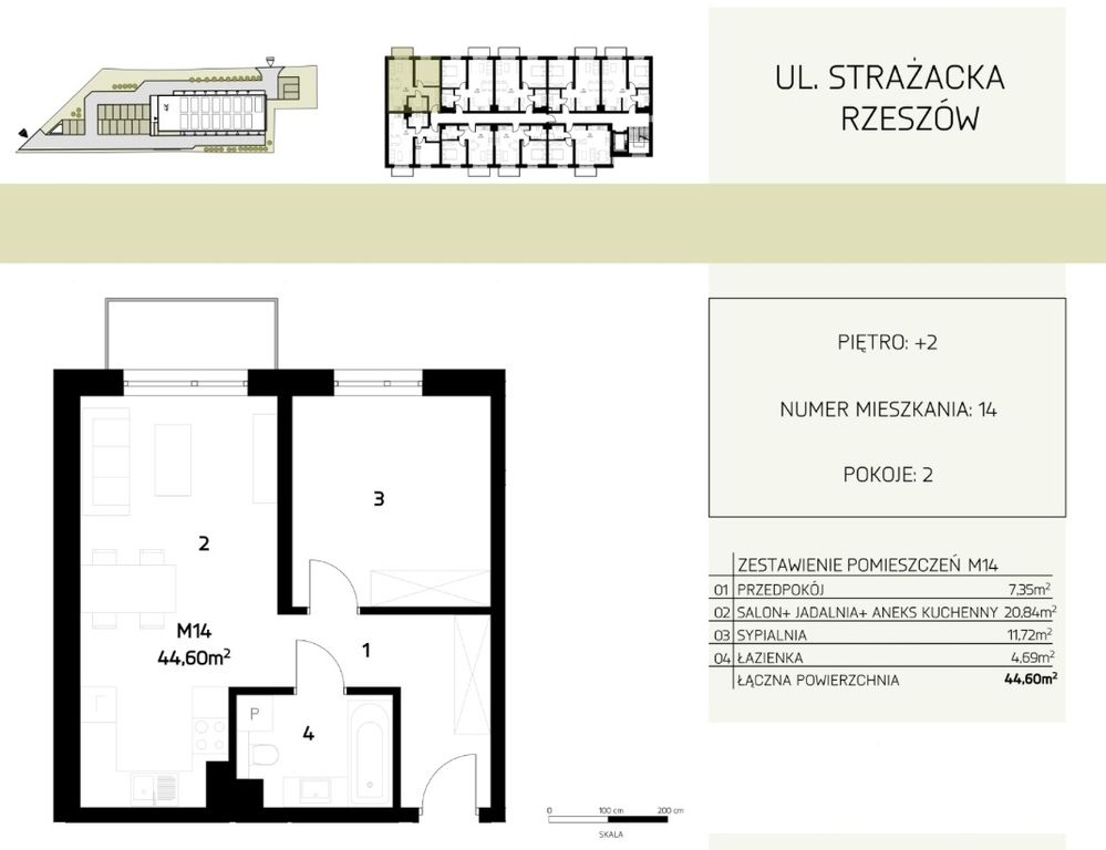 Mieszkanie 2-pokojowe Rzeszów Drabinianka, ul. Strażacka. Zdjęcie 7