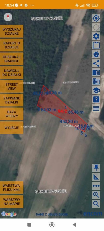 Działka siedliskowa Grabie Polskie. Zdjęcie 2