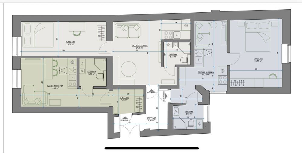 Mieszkanie 4-pokojowe Oława Centrum. Zdjęcie 8