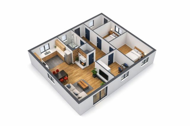 dom wolnostojący, 4 pokoje Kombornia. Zdjęcie 31