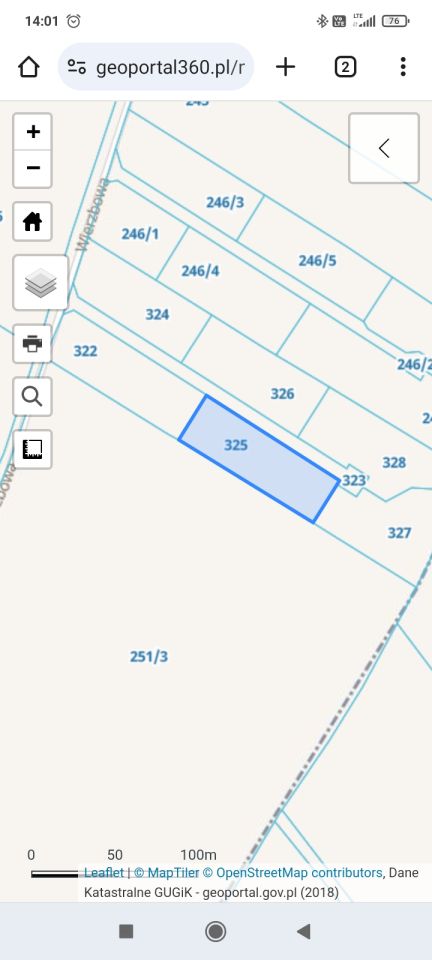 Działka rolno-budowlana Turzno, ul. Wierzbowa. Zdjęcie 2