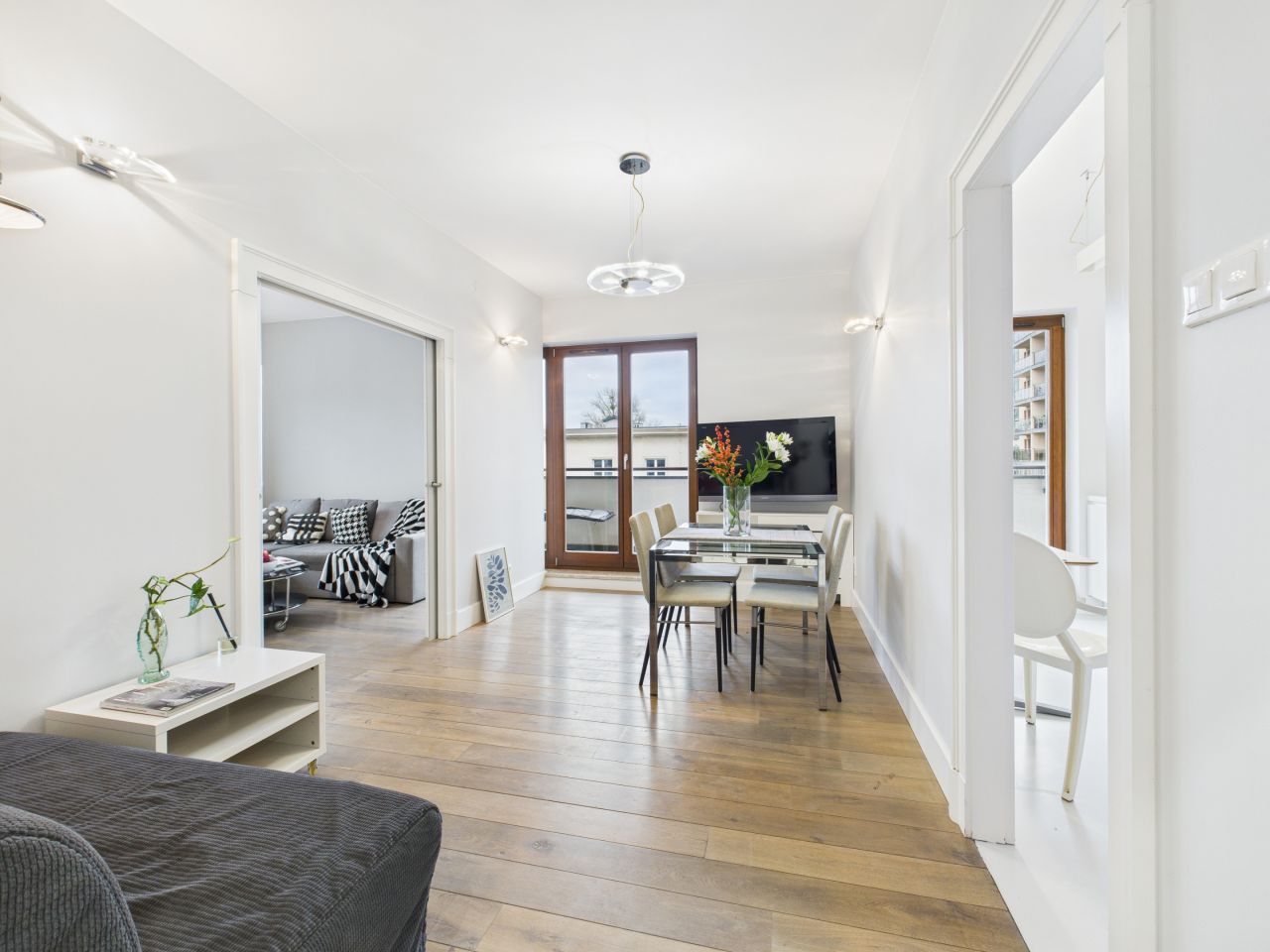 Mieszkanie 3-pokojowe Warszawa Mokotów, ul. Rakowiecka. Zdjęcie 2