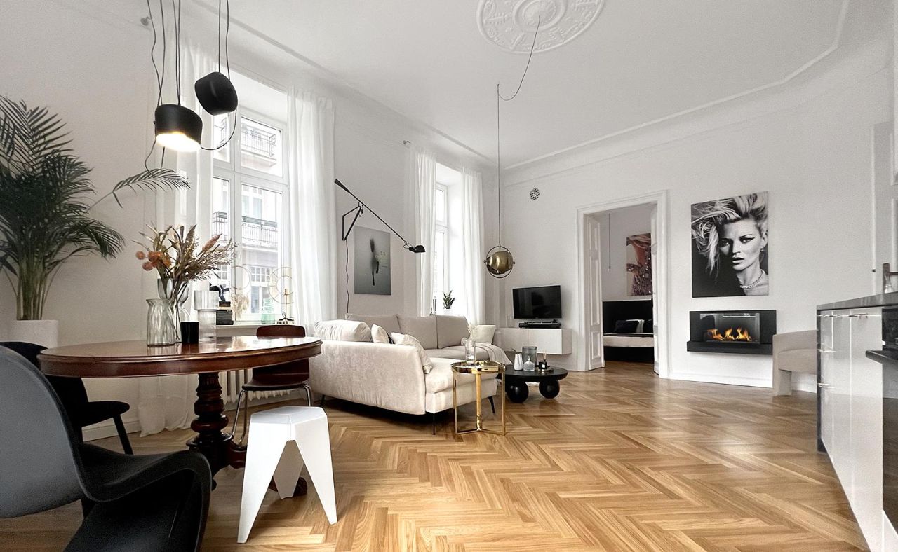 Mieszkanie 3-pokojowe Warszawa Śródmieście, ul. Polna