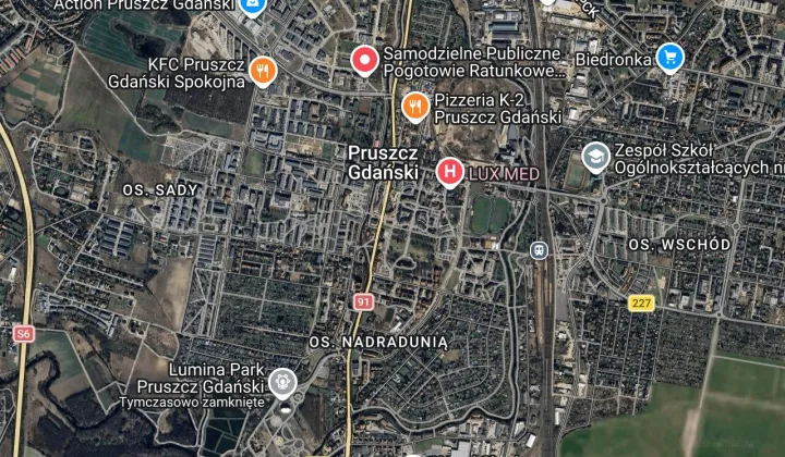 Mieszkanie 2-pokojowe Pruszcz Gdański, ul. Wojciecha Kossaka