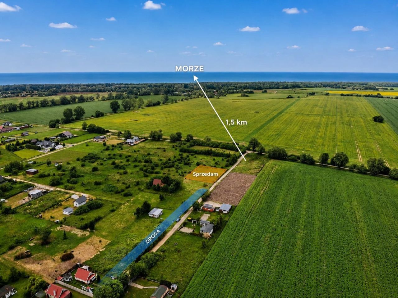 Działka rolna Kładno, Łąkowa. Zdjęcie 2