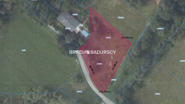 Działka budowlana Głogoczów. Zdjęcie 4