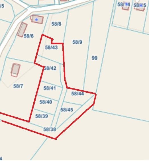 Działka budowlana Sokoły Jeziorne. Zdjęcie 1